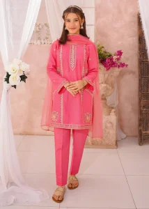 3 Piece Cotton Lawn Embroidered Suit 3 piece cotton lawn embroidered suit